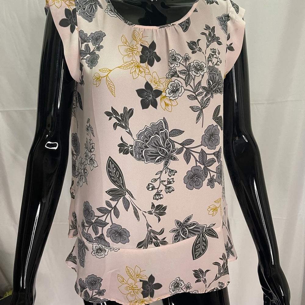 Loft Floral Blouse Small